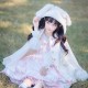 Bunny Ears Sweet Lolita Woolen Winter Cloak (UN224)